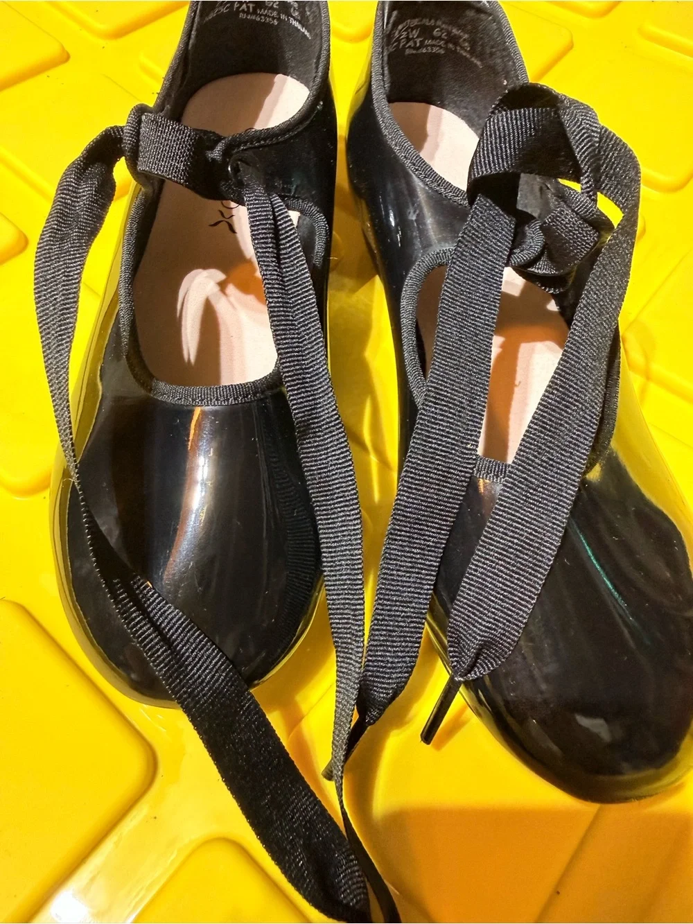 Capezio Black Patent Tap Shoes